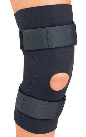 Knee Brace ProCare® Large D-Ring / Hook and Loop Strap Closure 20-1/2 Inch to 23 Inch Thigh Circumference Left or Right Knee