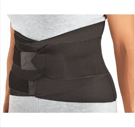 Back Support ProCare® X-Large Hook and Loop Closure 45 to 53 Inch Waist or Hip Circumference 9 Inch Height Adult