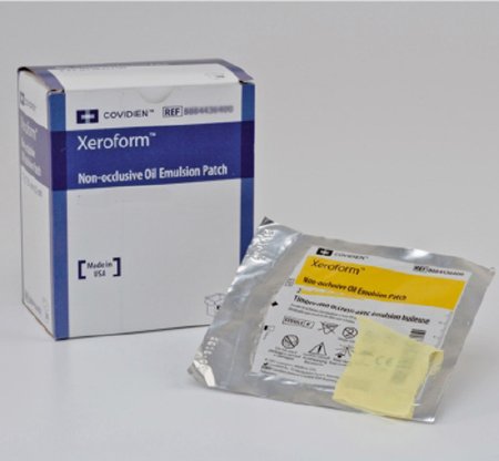 Xeroform Petrolatum Impregnated Dressing Xeroform™ Non-occlusive Rectangle 5 X 9 Inch Sterile