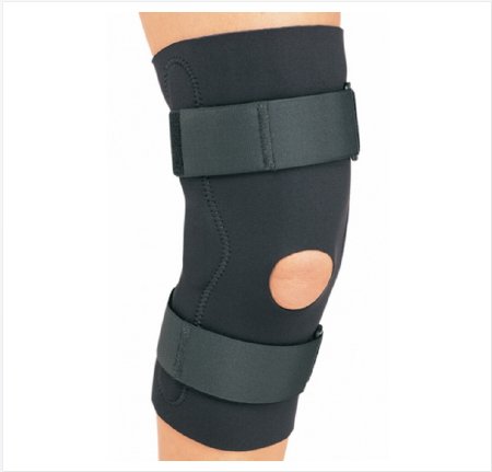 Knee Brace ProCare® 4X-Large D-Ring / Hook and Loop Strap Closure 30-1/2 to 33 Inch Thigh Circumference Left or Right Knee