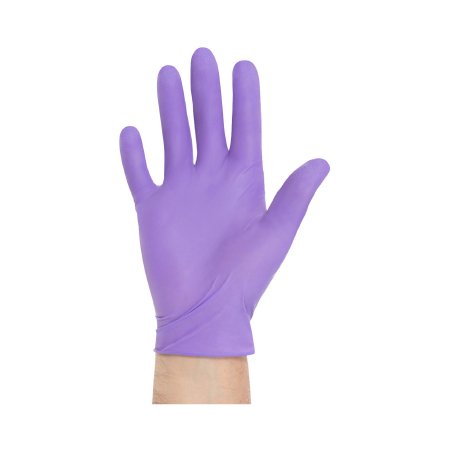 Exam Glove Purple Nitrile-Xtra™ X-Large NonSterile Nitrile Extended Cuff Length Textured Fingertips Purple Chemo Tested