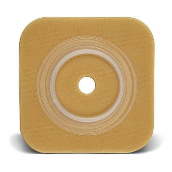 Ostomy Barrier Sur-Fit Natura® Trim to Fit, Extended Wear Durahesive® Without Tape 100 mm Flange Purple Code System Hydrocolloid 2-5/8 to 3-1/2 Inch Opening 6 X 6 Inch