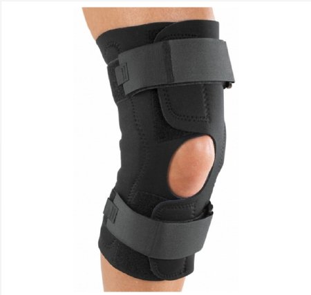 Knee Brace Reddie® Brace X-Large Wraparound / Hook and Loop Strap Closure 23 to 25-1/2 Inch Circumference Left or Right Knee