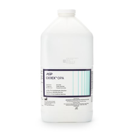 OPA High-Level Disinfectant Cidex® RTU Liquid 1 gal. Jug Max 14 Day Reuse