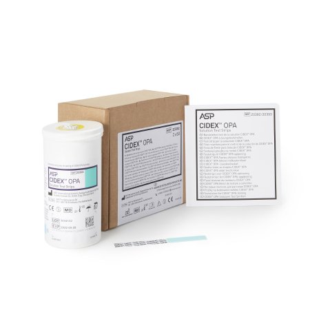 OPA Concentration Indicator Cidex® Pad 60 Test Strips Bottle Single Use