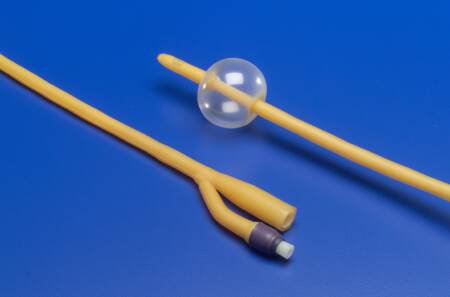 Foley Catheter Ultramer™ 2-Way Coude Tip 5 cc Balloon 16 Fr. Hydrogel Coated Latex