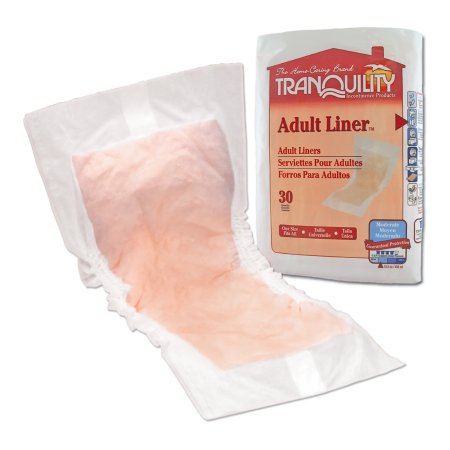 Bladder Control Pad Tranquility® 9 X 24 Inch Heavy Absorbency Superabsorbant Core One Size Fits Most