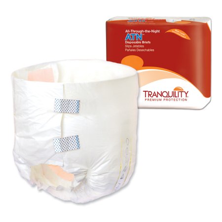 Unisex Adult Incontinence Brief Tranquility® ATN X-Small Disposable Heavy Absorbency