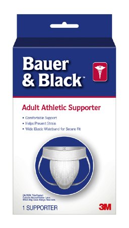 Athletic Supporter Bauer & Black™ Medium White