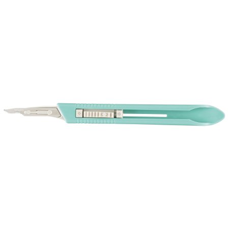 Safety Scalpel Miltex® No. 15 Stainless Steel / Plastic Classic Grip Handle Sterile Disposable