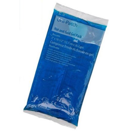 Hot / Cold Pack Uni-Patch™ General Purpose Medium 5 X 10-1/2 Inch Plastic / Gel Reusable