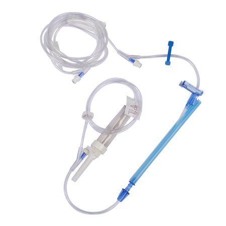 IV Pump Set Alaris® Pump 3 Ports 20 Drops / mL Drip Rate Without Filter 126 Inch Tubing Solution