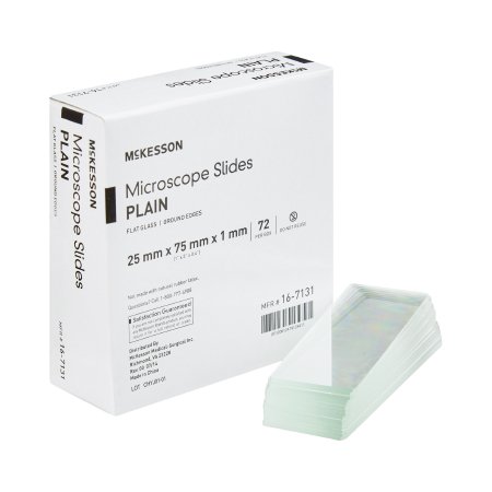 Microscope Slide McKesson 1 X 3 Inch X 1 mm Plain