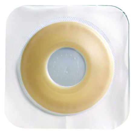 Ostomy Barrier Sur-Fit Natura® Precut, Extended Wear Durahesive® White Tape 57 mm Flange Sur-Fit® Natura® System Hydrocolloid 2 Inch Opening 5 X 5 Inch