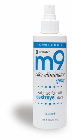 Ostomy Appliance Deodorant M9™ 8 oz. Pump Spray Bottle, Apple Scent