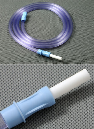 Suction Connector Tubing AMSure® 10 Foot Length 0.188 Inch I.D. Sterile Tube to Tube Connector Clear NonConductive PVC