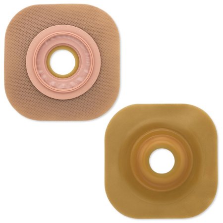 Ostomy Barrier FlexWear™ Precut, Standard Wear Adhesive Tape 57 mm Flange Red Code System Hydrocolloid 1-1/8 Inch Opening