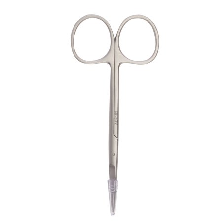 Iris Scissors McKesson Argent™ 4 Inch Length Surgical Grade Stainless Steel Finger Ring Handle Sharp Tip / Sharp Tip
