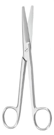 Dissecting Scissors McKesson Argent™ Mayo 5-1/2 Inch Length Surgical Grade Stainless Steel NonSterile Finger Ring Handle Straight