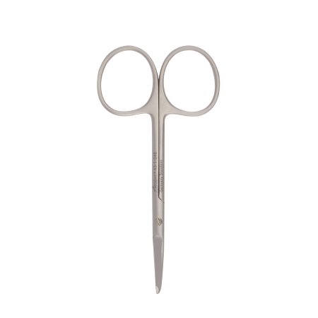 Suture Scissors McKesson Argent™ Spencer 3-1/2 Inch Surgical Grade Stainless Steel Finger Ring Handle Straight Blunt Tip / Blunt Tip