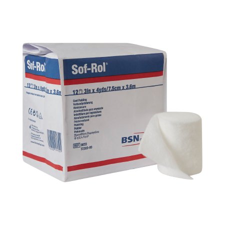 Cast Padding Undercast Sof-Rol® 3 Inch X 4 Yard Rayon NonSterile