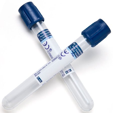 BD Vacutainer® SPC Plus Venous Blood Collection Tube K2 EDTA Additive 6 mL BD Hemogard™ Closure Plastic Tube