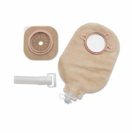 Urostomy Pouch New Image™ Two-Piece System 9 Inch Length Drainable Flat, Trim to Fit