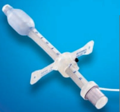 Cuffed Tracheostomy Tube Bivona® Mid-Range Aire-Cuf® Hyperflex™ Flexible IC Size 6.0 Adult