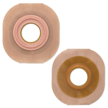 Ostomy Barrier New Image™ Flextend™ Precut, Extended Wear Adhesive Tape 1-3/4 Inch Floating Flange Green Code System 5/8 Inch Opening