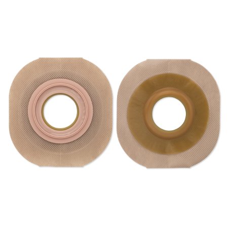 Ostomy Barrier FlexTend™ Precut, Extended Wear Adhesive Tape 44 mm Flange Green Code System 3/4 Inch Opening