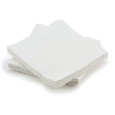 Washcloth McKesson 13 X 13 Inch White Disposable