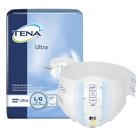 Unisex Adult Incontinence Brief TENA® Ultra Large Disposable Heavy Absorbency