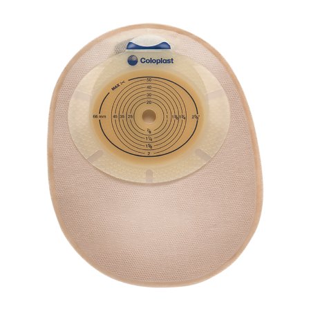 Ostomy Pouch SenSura® One-Piece System 8-1/2 Inch Length, Maxi 3/8 to 3 Inch Stoma Closed End Flat, Trim to Fit