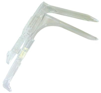 Vaginal Speculum Dukal™ Graves NonSterile Office Grade Plastic Small Double Blade Duckbill Disposable Without Light Source Capability