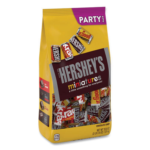 Miniatures Variety Party Pack, Assorted Chocolates, 35.9 oz Bag, Ships in 1-3 Business Days