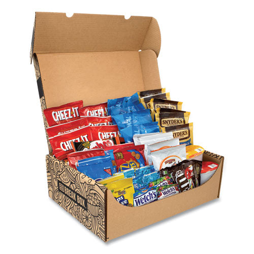 Party Snack Box, 45 Assorted Snacks/Box, Ships in 1-3 Business Days