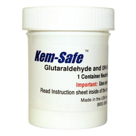 OPA / Glutaraldehyde Neutralizer Kem-Safe™ RTU Powder 6 oz. Container Single Use