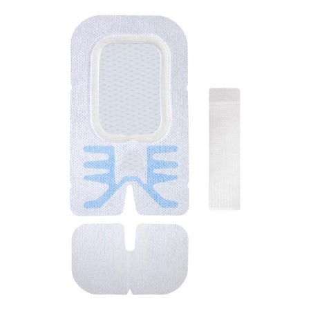 Integrated Securement Dressing Sorbaview SHIELD Fabric / Film 3-3/4 X 6-1/4 Inch Sterile