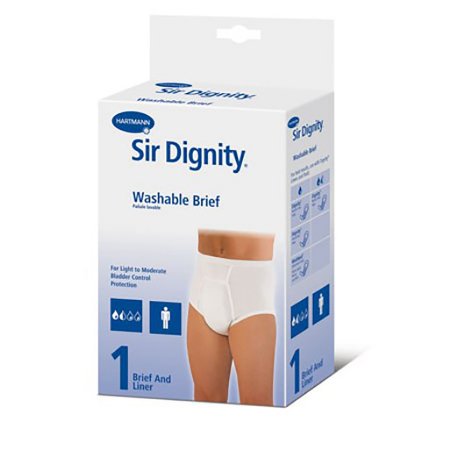 Sir Dignity® Protective Underwear with Liner Male Cotton Blend Small Pull On Reusable