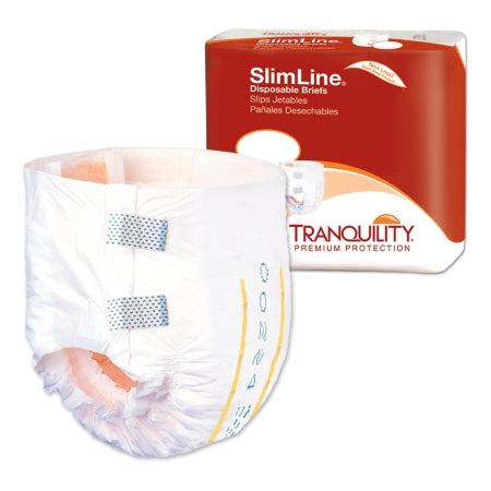 Unisex Youth Incontinence Brief Tranquility® Slimline® Disposable Heavy Absorbency