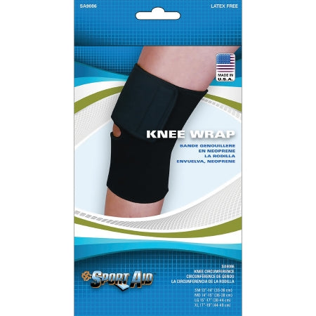 Knee Sleeve Sport-Aid™ X-Large Pull-On / Hook and Loop Strap Closure 17 to 19 Inch Knee Circumference Left or Right Knee