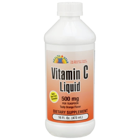 Vitamin C Supplement Geri-Care® Ascorbic Acid 500 mg Strength Liquid 16 oz.