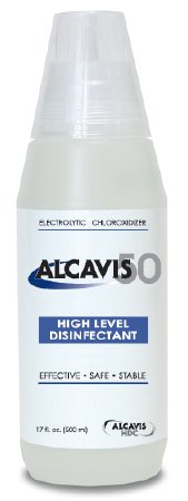 High-Level Disinfectant Alcavis 50 RTU Liquid 500 mL Bottle Max 180 Day Use (Once Opened)