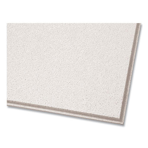 Dune Ceiling Tiles, Non-Directional, Angled Tegular (0.94"), 24" x 24" x 0.63", White, 16/Carton