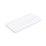 Paper Table Cover, Embossed Paper with Plastic Liner, 54" x 108", White, 20/Carton