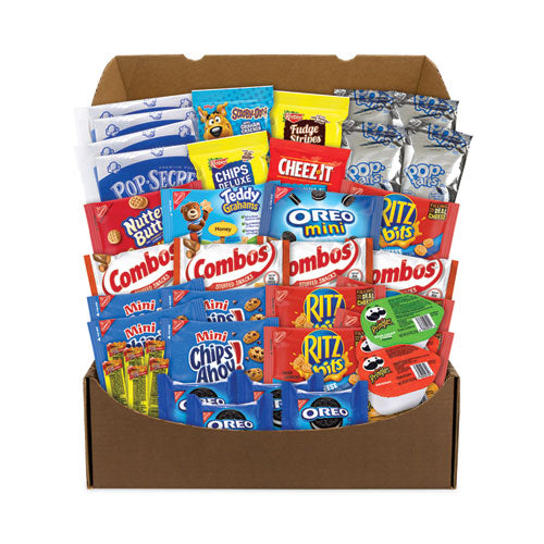 Quarantine Snack Box, 42 Assorted Snacks/Box, 5 lb Box, Ships in 1-3 Business Days