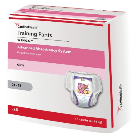 Female Youth Training Pants Curity™ Pull On with Tear Away Seams Medium Disposable Heavy Absorbency