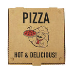 Pizza Boxes, 12 x 12 x 2, Kraft, Paper, 50/Pack