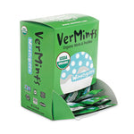 VerMints Organic Mints/Pastilles, Wintergreen, 2 Mints/0.7 oz, Individually Wrapped, 100/Box