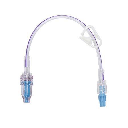 IV Extension Set Maxplus® Clear Needle-Free Port Standard Bore 8-1/2 Inch Tubing Without Filter Sterile